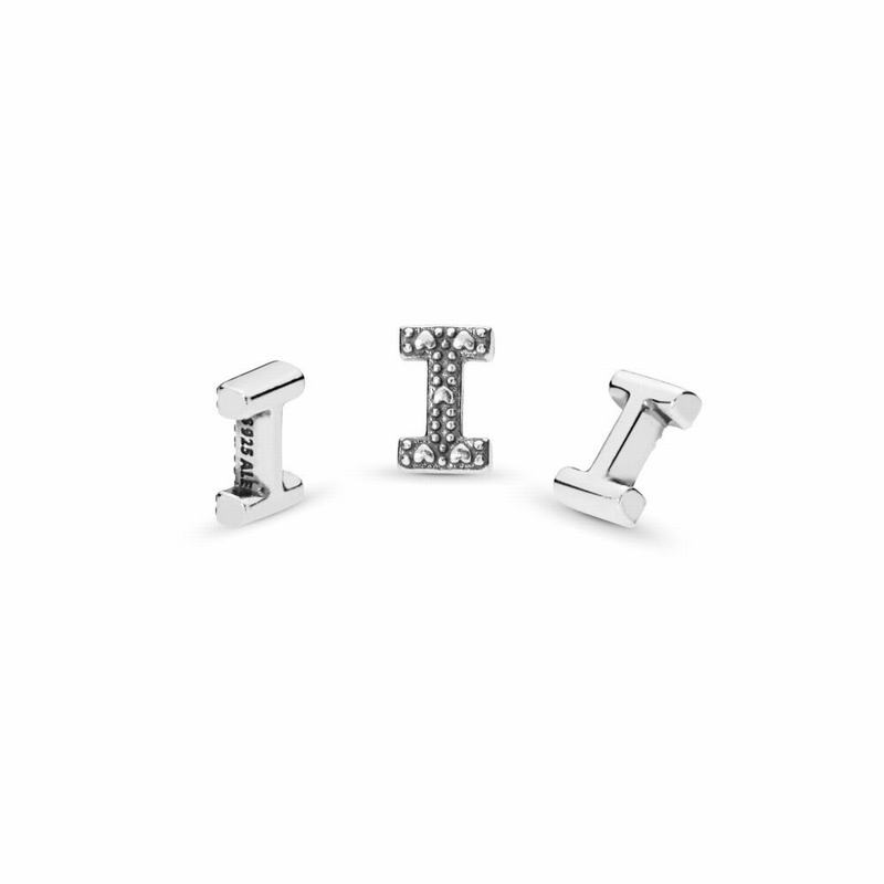 Pandora Letter I Petite Locket Charm Online NZ, Sterling Silver (490786-QZL)